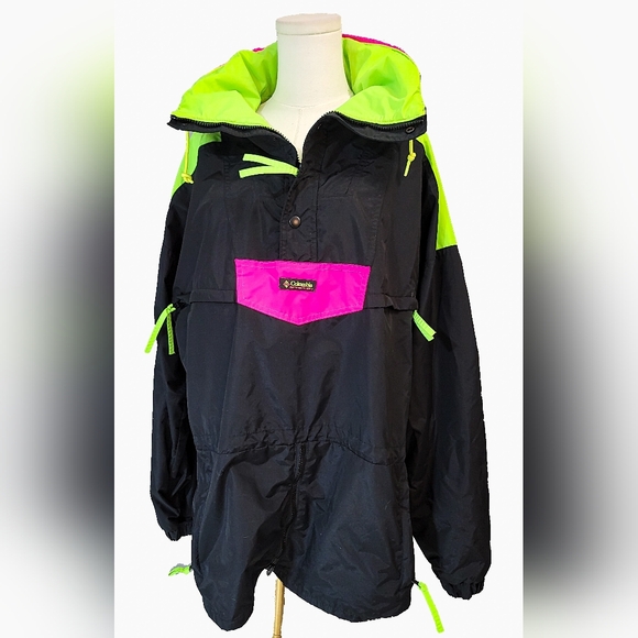 COLUMBIA VintageMONASHEE ANORAK MEN'S SKI PARKA L - Picture 2 of 10